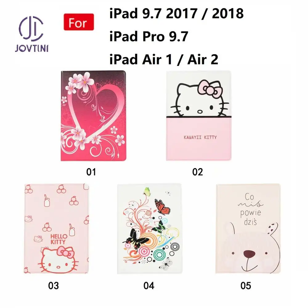 Для iPad 9,7 //Air 1/Air 2/Pro 9,7 чехол 9," Роскошная искуственная кожа с рисунком Флип Стенд дети планшет чехол