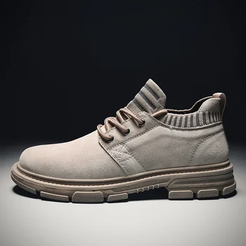 

top black slip sale shoe cuero footwear leather Mens for sport shose low causal mens sneakers sapato safety white 2020 wear de