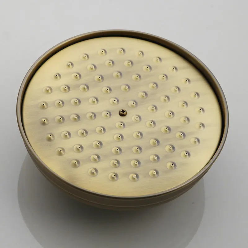 JIENI античная латунь ливневая насадка для душа и ванной кран ручной 3 спрея Ванна Ванная Душ Набор Смеситель кран W/Керамическая база