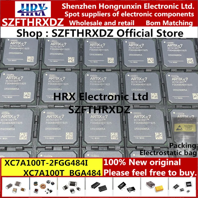 XC7A100T-2FGG484I BGA-484 XC7A100T BGA484 ARTIX-7 XC7A100T-FGG484(1PCS-2PCS-5PCS