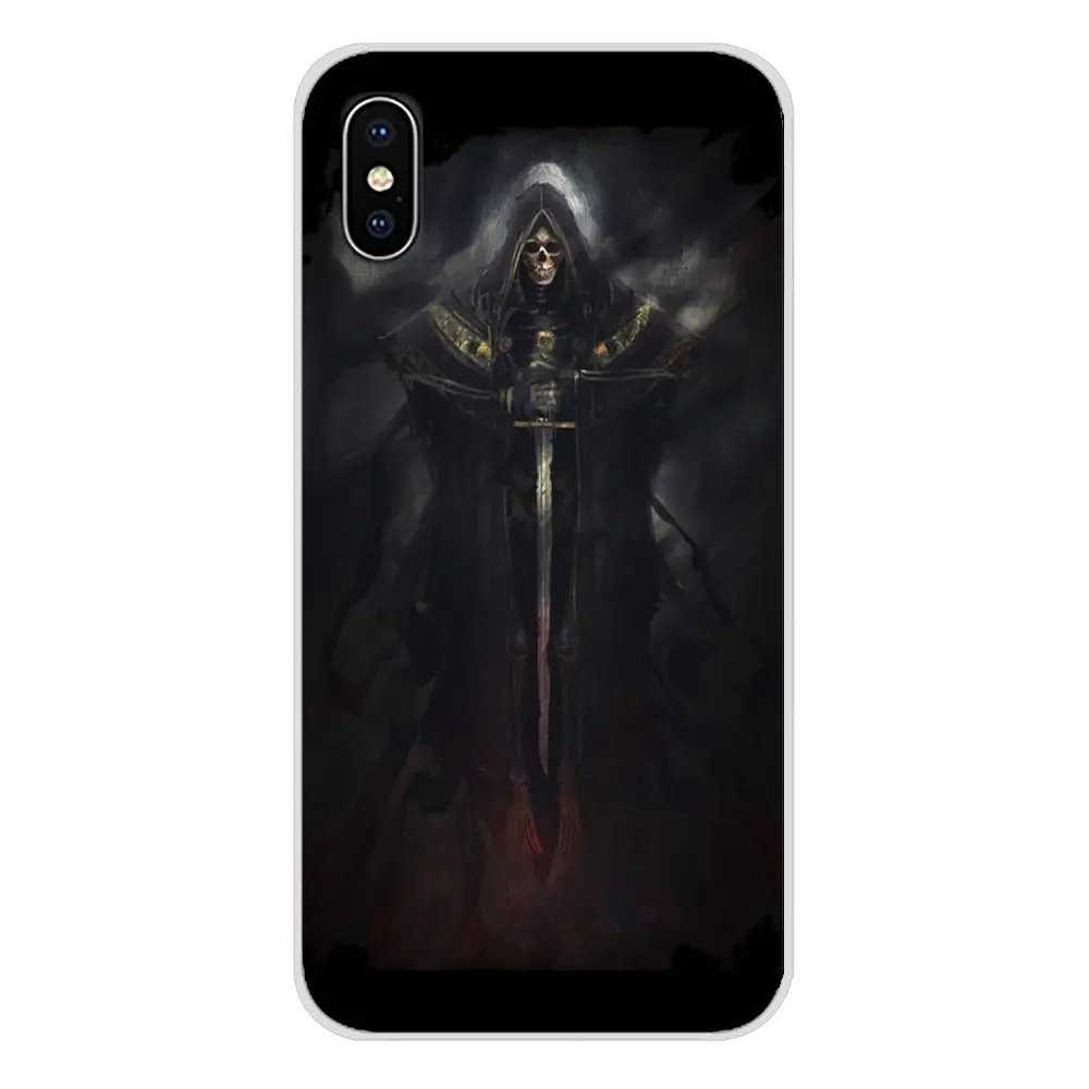 Чехлы для мобильных телефонов Grim Reaper Gothic Death Angel для samsung A10 A30 A40 A50 A60 A70 Galaxy S2 Note 2 3 Grand Core Prime - Цвет: images 4