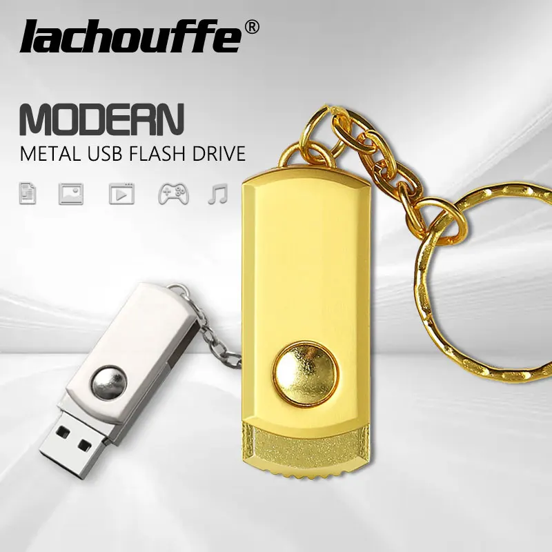 Водонепроницаемый ключ USB флэш-накопитель 64 ГБ 32 ГБ 16 ГБ 8 ГБ флеш-накопитель из нержавеющей стали Флешка 128 ГБ диск для запоминания USB Стик
