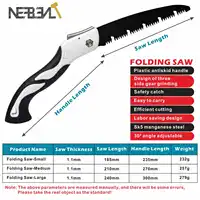 Wood Folding Saw Outdoor For Camping SK5 Trees Chopper Garden Tools Knife Hand U-Shaped Turbine Professional Hand Saw 2