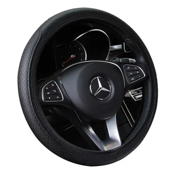 

Easy Install Car Steering Wheel Cover For BMW For CRV Interior Accessories Pu Leather Steering Wheel Covers UK2 X25
