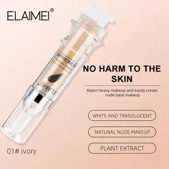 

Needle Concealer Foundation Makeup Waterproof Full Coverage Base Cream Eye Dark Circles Korean Cosmetic Syringe Concealer