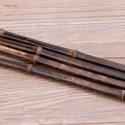 Chinese Painting Brush Natural Bamboo Pole Regular Script Calligraphy Brush  craft supplies  calligraphy set