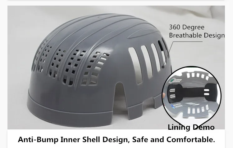 Fashion Work Safety Protective Hat Baseball Hat Style Safety Hard Hat Light Helmet for Outdoor Work Site Wear Head Protection