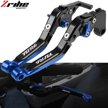 

For YAMAHA YZFR6 YZF-R6 YZF R6 1999 2000 2001 2002 2003 2004 CNC Motorcycle Accessories Folding handbrake Brake Clutch Levers
