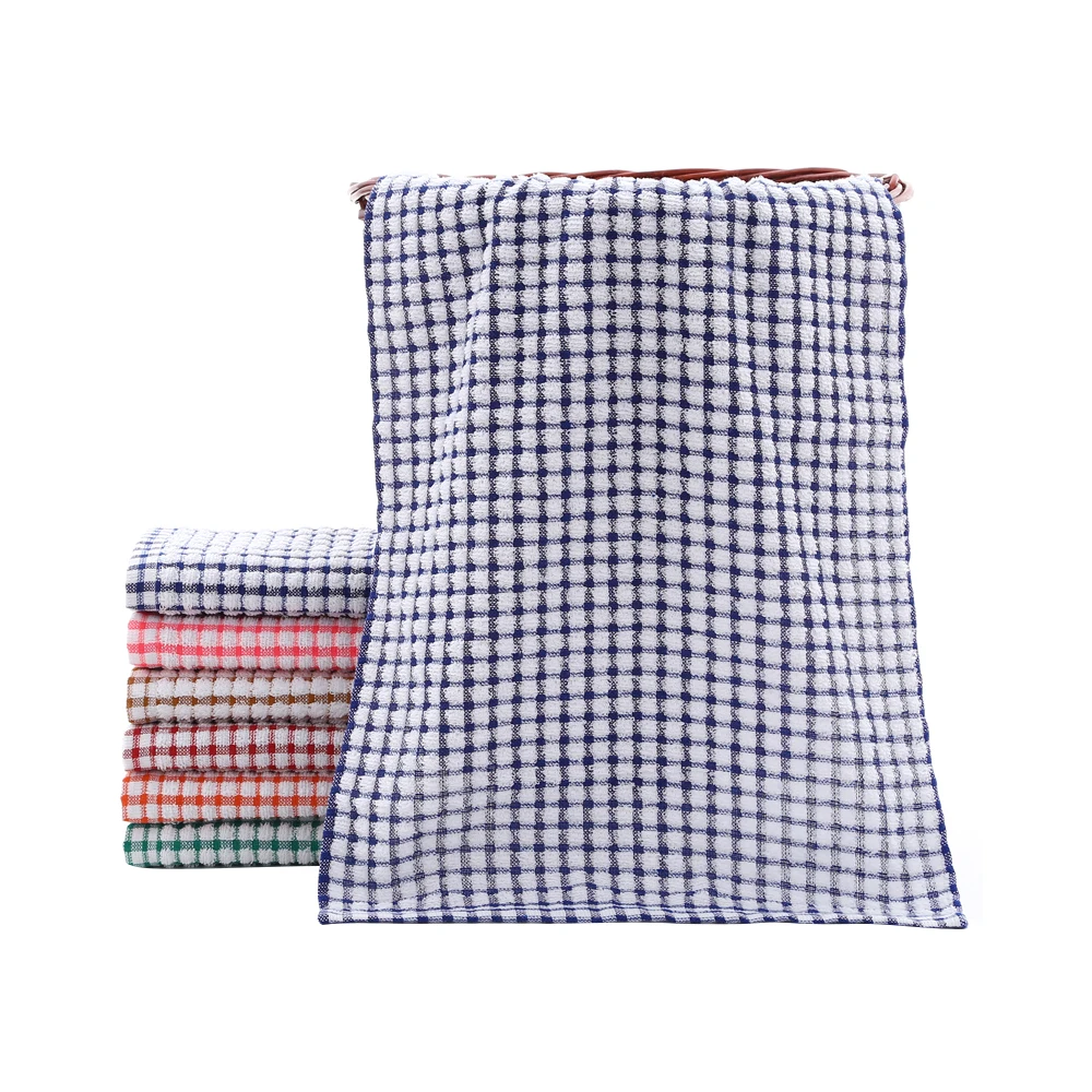 Juneiour Household Kitchen Towels Absorbent Thicke Absorbent Microfiber Wipe Table Kitchen Cleaning Towel Dish Washing Cloth