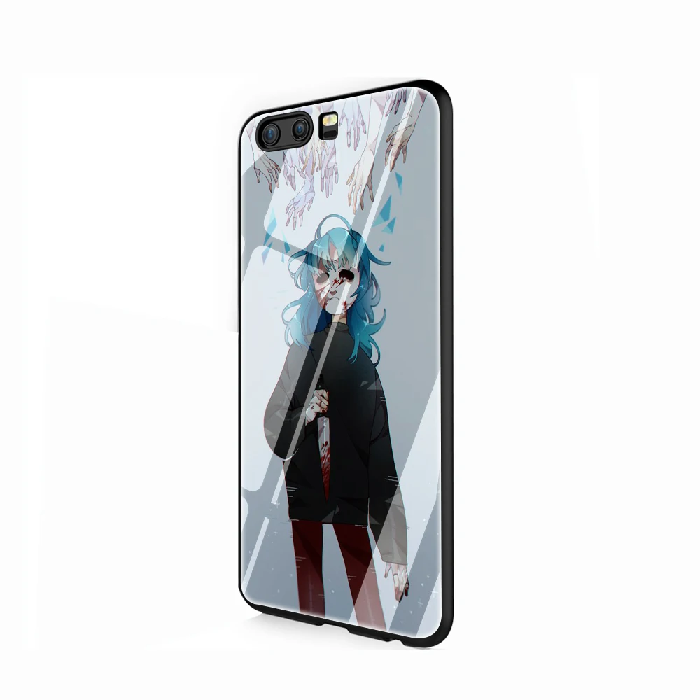 Чехол для телефона EWAU Sally Face с закаленным стеклом для huawei mate P 10 20 30 Lite Pro Y9 Honor 8X 7A - Цвет: G3