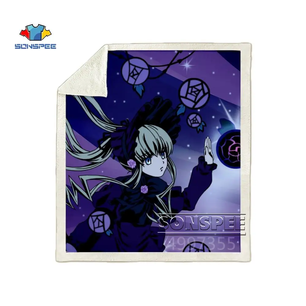 13 SONSPEE Rozen Maiden аниме Харадзюку для детей и взрослых, 3d принт, одеяло, теплый диван, Стёганое одеяло, покрывало для путешествий, постельные принадлежности, Фабричный магазин B127 - Цвет: 13