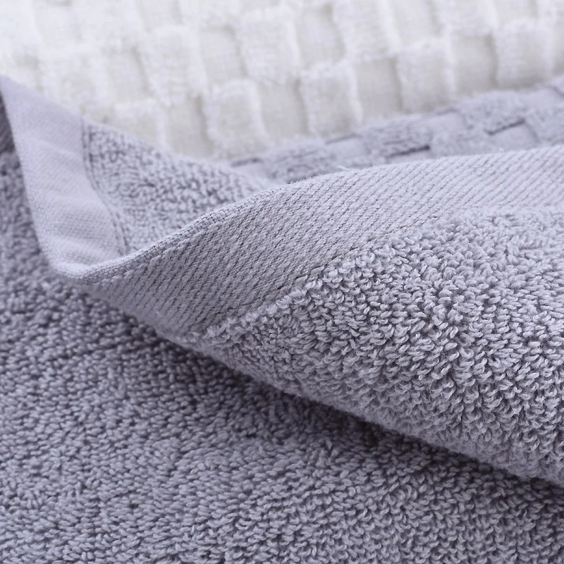 Luxury Terry Cloth Cotton Bath Towel Home Hotel Plaid Camping Large Shower Towels Bathroom Serviette De Bain 70x140cm