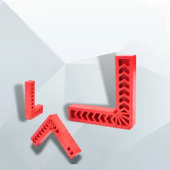 

DishyKooker Woodworking Right Angle Ruler Locator Positioning Block Fixed Clamp Measuring Tool