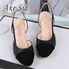 2022 Hot sale Summer Women Shoes Dress Shoes mid Heel Square head fashion Shoes Wedding party Sandals Casual Shoes women ► Photo 2/6