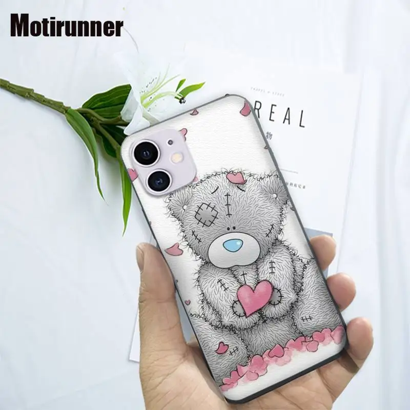 Motirunner лучший Татти Тедди Мягкий силиконовый чехол для IPhone 6s 6 7 8 Plus X XS XR 11 PRO Max Se2020