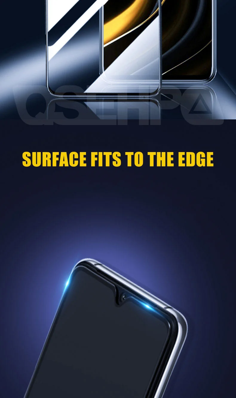 mobile screen protector 9D Protective Glass For Xiaomi Poco X3 NFC M3 Pro Tempered Screen Protector Poco F3 X3 GT X2 M2 C3 F3 F1 F2 Pro Glass Film Case phone screen protectors