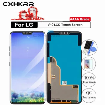 

For LG V40 LCD Display Touch Screen V405QA7 V405UA LCD Display For LG V405 LCD band black display mobile phone defective screen