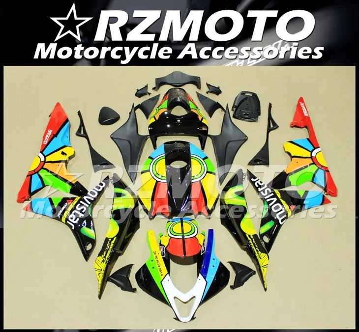 Мотоциклетный обтекатель abs комплект для HONDA CBR600RR F5 2007-2008 год корпусные детали moldStore № 0665