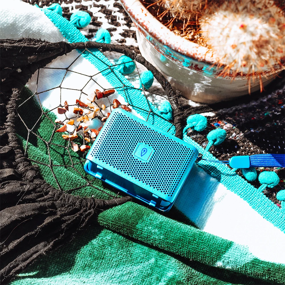Портативная Bluetooth Колонка DOSS Genie IPX4 миниатюрная Беспроводная колонка стерео со