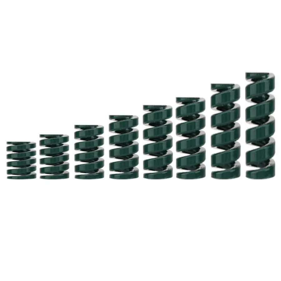 

2pcs/set OD 25mm ID 12.5mm Heavy Load Mould Die Spring Green