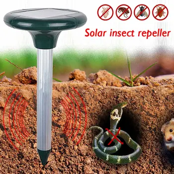 

Powered Pest Repeller Solar Rodent Outdoor Yard Ultrasonic Efficient New Mouse Home & Garden Multi Pulse Vole Insect Snake