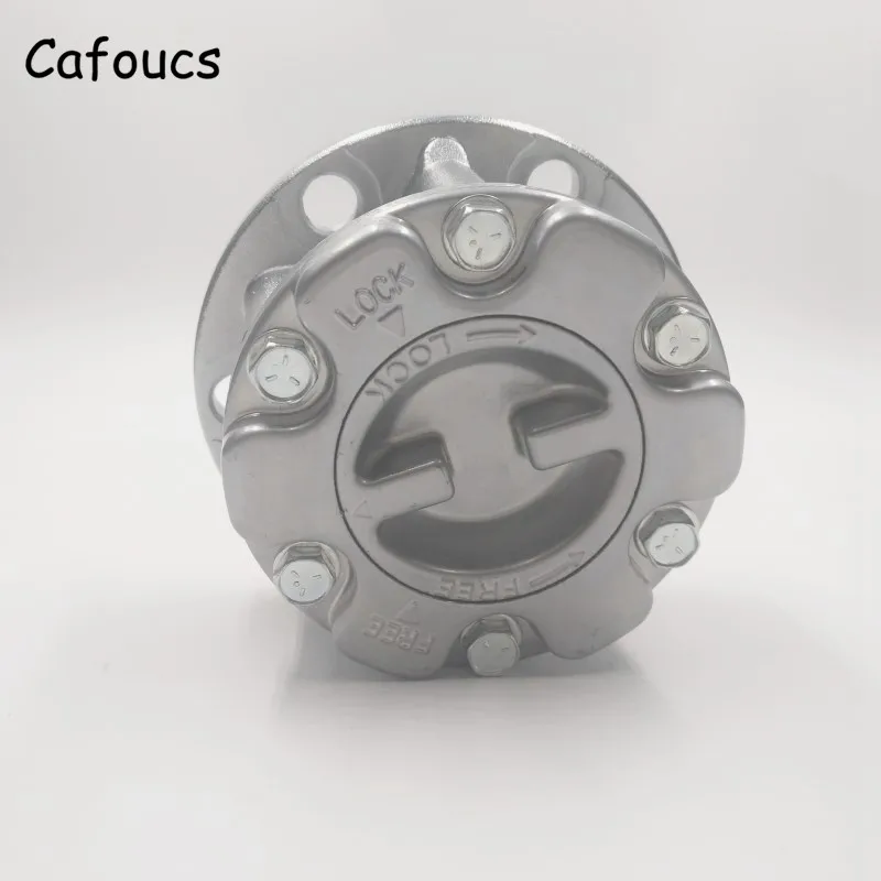 Cafoucs Авто руководство свободного хода Блокировка ступицы 28 зубов для Mitsubishi Montero Pajero Triton L200 L300 4WD MB886389