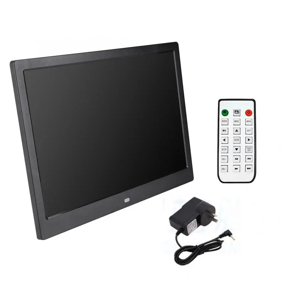 AC110-240V 13 дюймов 16:9 HD WiFi широкий экран Цифровая фоторамка электронный альбом кинопроигрыватель