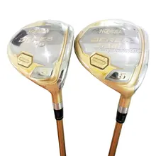 Новые клюшки для гольфа HONMA S-06 3 звезды гольф-Фарватер 3/15 5/18 Деревянные клюшки для гольфа графитовый Вал и головной убор Cooyute