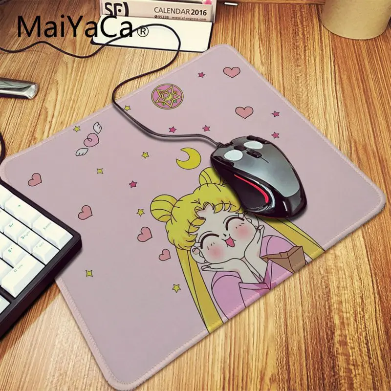 MaiYaCa Sailor Moon girl красивый коврик для мыши Аниме игровые аксессуары Настольный s