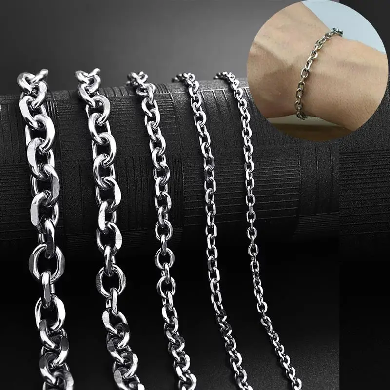 Jewellery Bracelets Chain & Link Bracelets round bracelet Sterling Silver classic round handmade chain bracelet link bracelet sterling silver chain 