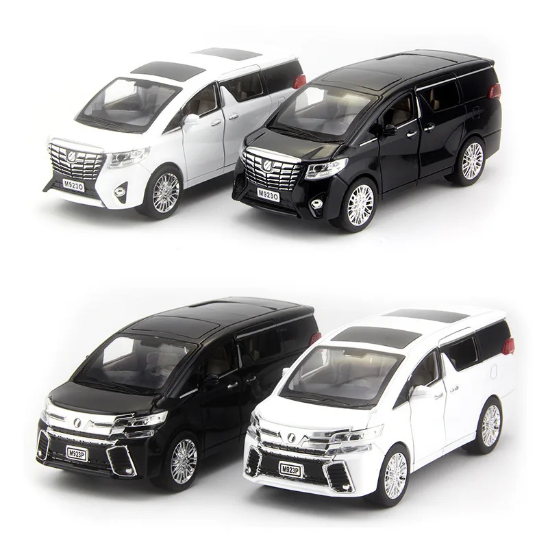 

Feng 1:24 Field El Alloy Car Model Six Door Commercial Vehicle Nursing Stroller Warrior Sound And Light Toy Car