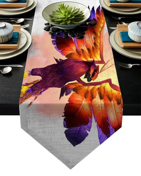 

Phoenix Table Runner Table Flag Home Party Decorative Tablecloth Table Runners
