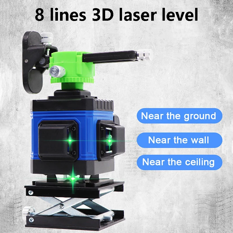 8lineLaserLevelGreenLaserPointerConstructionLaserLeaserLaser