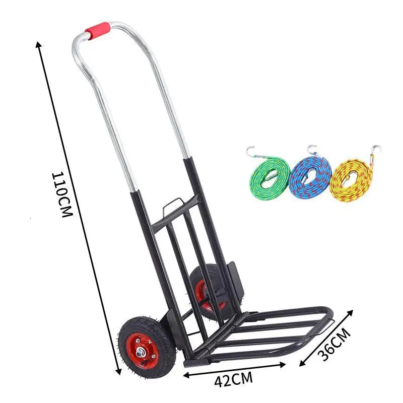 Carro Plegable carito Rolling Cozinha Shopping Mesa Cocina Roulant кухонный стол колесница De Courses Avec roulets тележка - Цвет: Version K