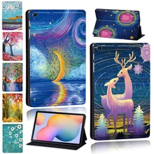 Étui pour tablette Samsung Galaxy Tab S6 Lite/Tab S7/Tab S6/Tab S4/S5e(T720/T725), avec stylet gratuit