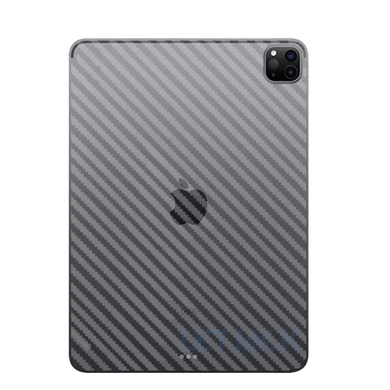 Filme Protetor Traseiro Matte para o Ipad da Maçã Película Macia da Fibra do Carbono Ipad ar 3d Pro 11 10.5 Mini Peças - Imagem 4