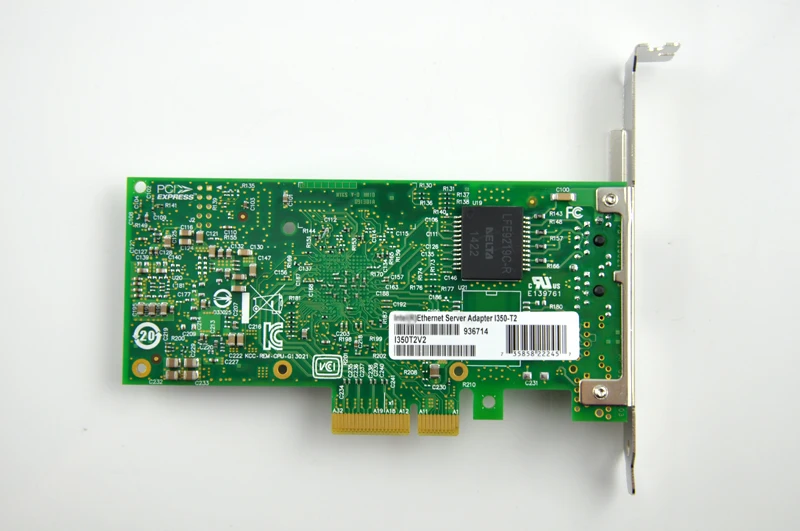I350AM2 чипсет 2 порта PCI-E X4 гигабитный сетевой адаптер NIC для I350-T2V2