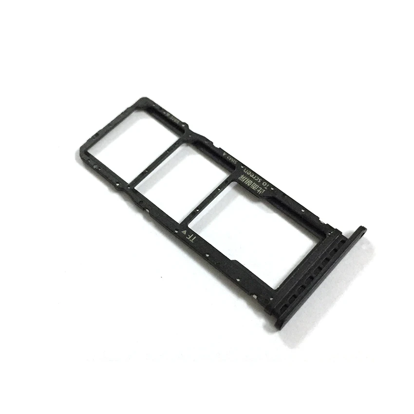 Soporte de bandeja Sim para Huawei P40 Lite E / Honor play 3 bandeja de tarjeta SIM Adaptador de soporte de ranura Socket piezas de reparación