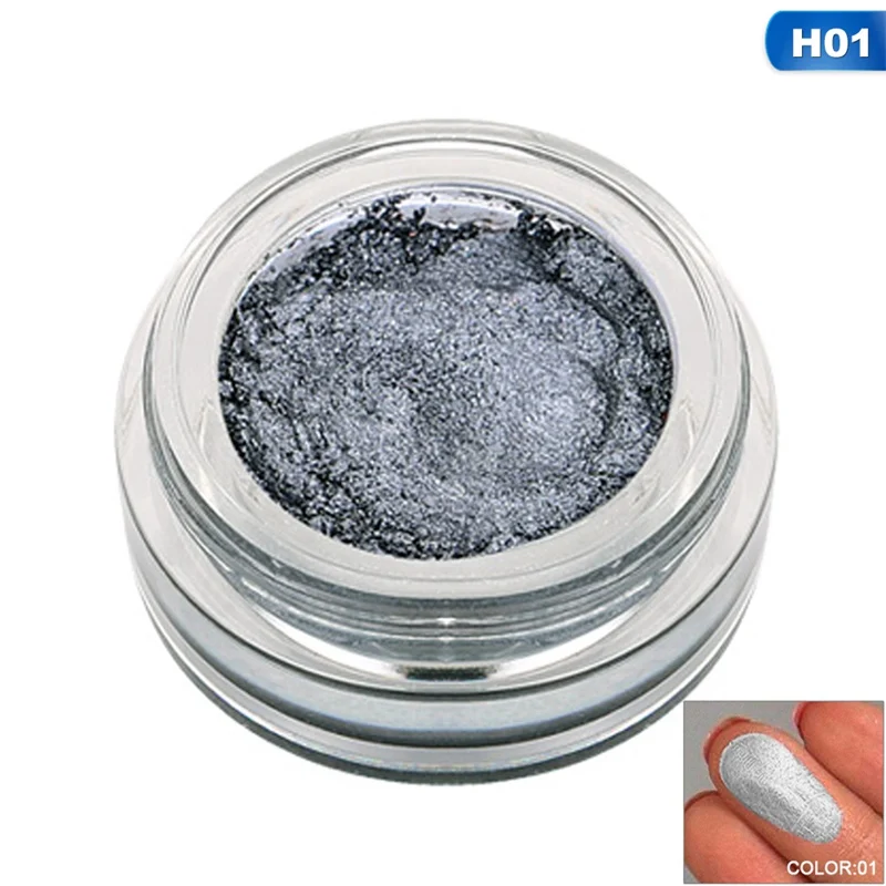 1 14 цветной хайлайтер светящийся глянцевый крем 3DAurora Rainbow Shimmer Highlight Countour макияж красочные косметические тени для век - Цвет: 1