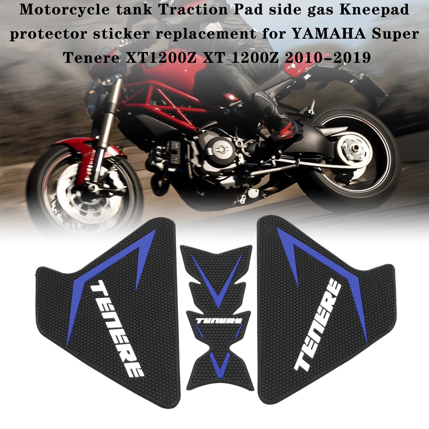 Защитная Наклейка на коленный наколенник для мотоцикла YAMAHA Super Tenere XT1200Z XT 1200Z 2010-2019