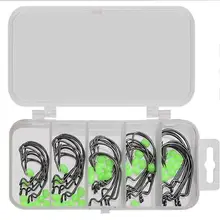 

50Pcs High Carbon Steel Fishing Hooks Mixed Size Barbed Jig Hook Carp Fishing Jig Head For Fly Fishing Accessories Dropshipping