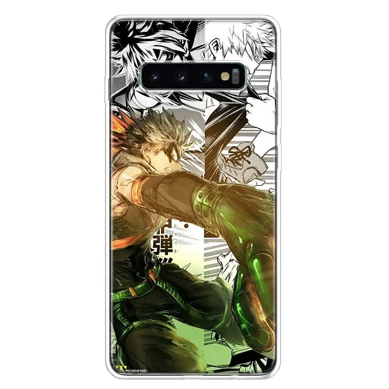 Чехол моя геройская Академия Deku для телефона Samsung Galaxy S10 S20 Ultra Lite Note 10 9 8 S9 S8 J4 J6 J8 Plus