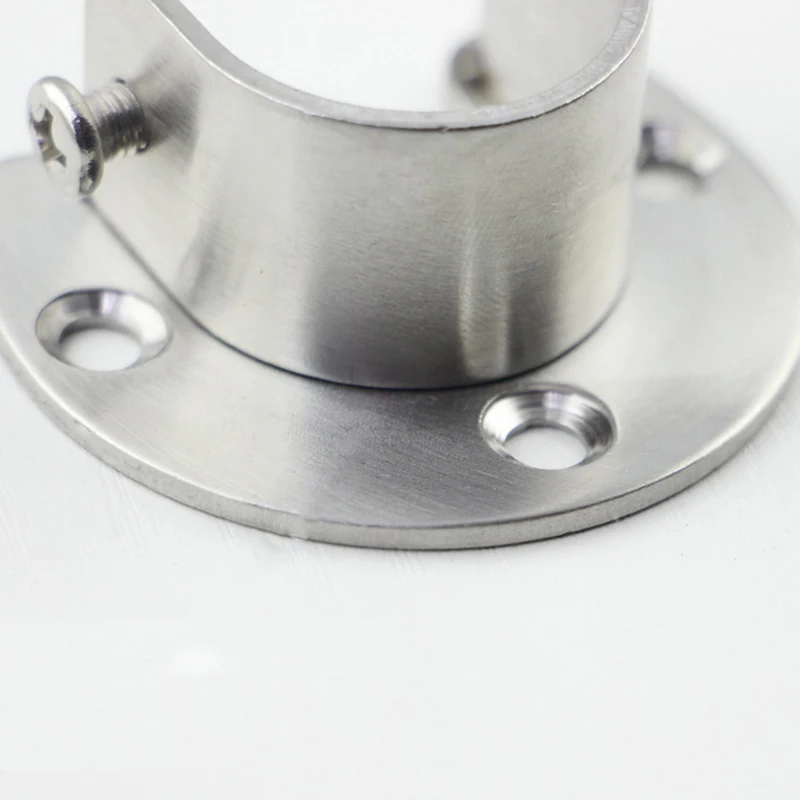 4 шт. открытый фланец из нержавеющей стали трубчатое сиденье Бытовая фурнитура