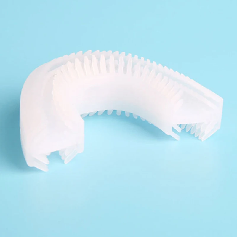 360 u-образная сменная щетка, Умная автоматическая ультразвуковая зубная щетка, сменная силиконовая головка