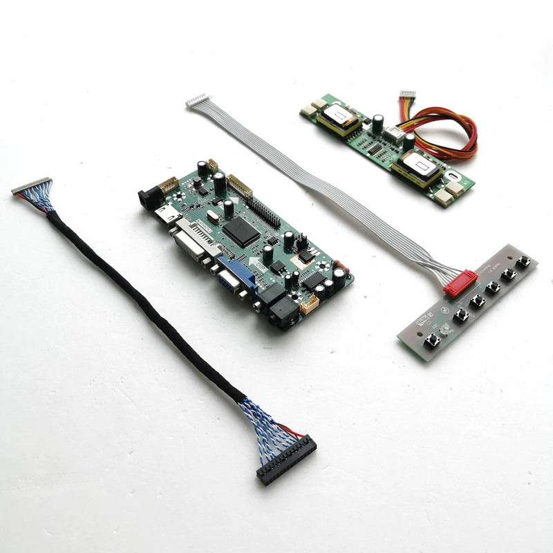 Для NL10276AC30-02/04E 1" 1024*768 VGA, HDMI, DVI ЖК-дисплей панель контрольно-измерительного устройства" M ". NT68676 дисплейный контроллер привода карта LVDS 20-контактный разъем с холодным катодом(CCFL комплект