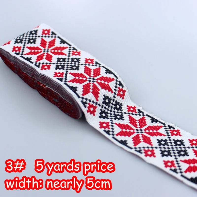 item 3--width 5cm 5 ярдов 5 см в ширину африканская кружевная ткань сумка гитара украшение шитье вышивка кружева сценический костюм аксессуары кружева планки ленты кружева - Цвет: item 3--width 5cm