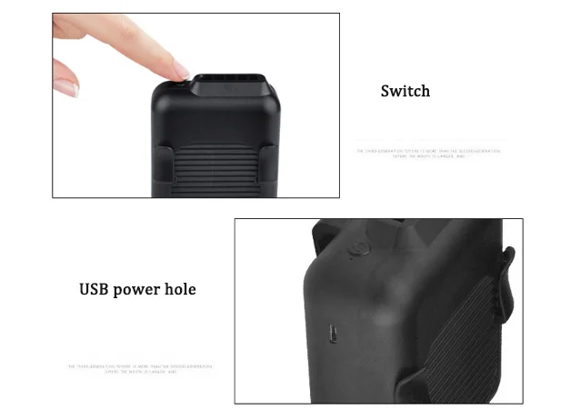 Вентилятор, висящий на талии/шее, Портативный USB power 3, регулировка передач, крутой инструмент, летний аксессуар