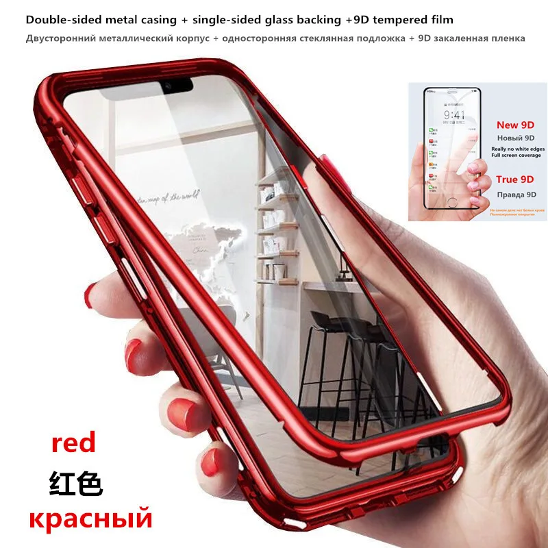 Original for xiaomi f1 case Magnetic Adsorption Metal Case for mi a3 a3 lite 8 9 8/9 se 9t redmi note 5/6/7/8 pro y3 k20 k20 pro