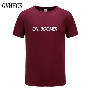 

OK Boomer T Shirt New Thing New Ideas Quote Funny print casual mens o-neck t shirts fashion men's tops men T-shirt short sleeve