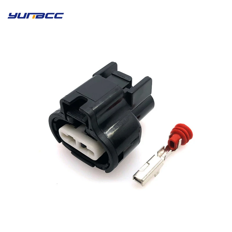 

2 sets pc 2 pin way 2.2 mm Female Waterproof Auto Sensor Connector 7283-1224-10 90980-11163 for Japanese IAT/MAT ap